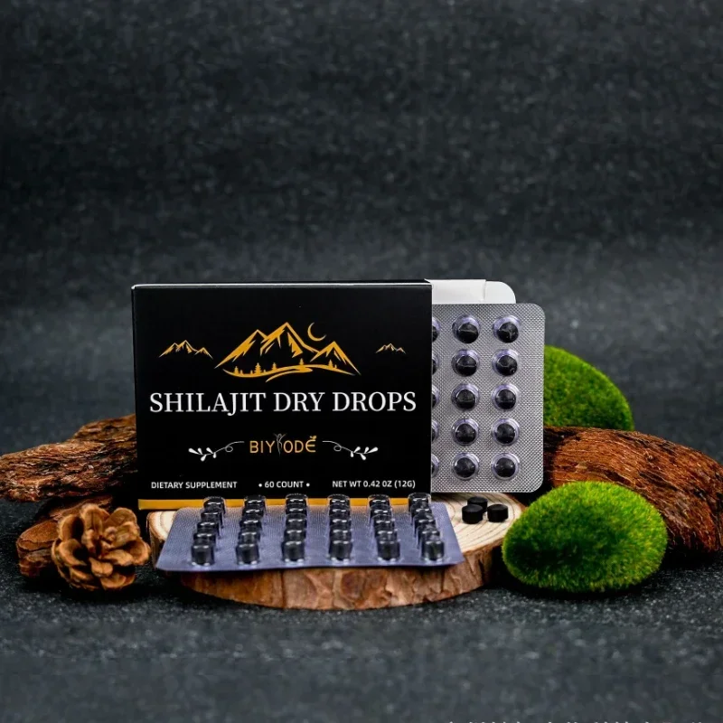 Health Wellness Gifts - 1 şişe 60 hap Shilajit Tablet