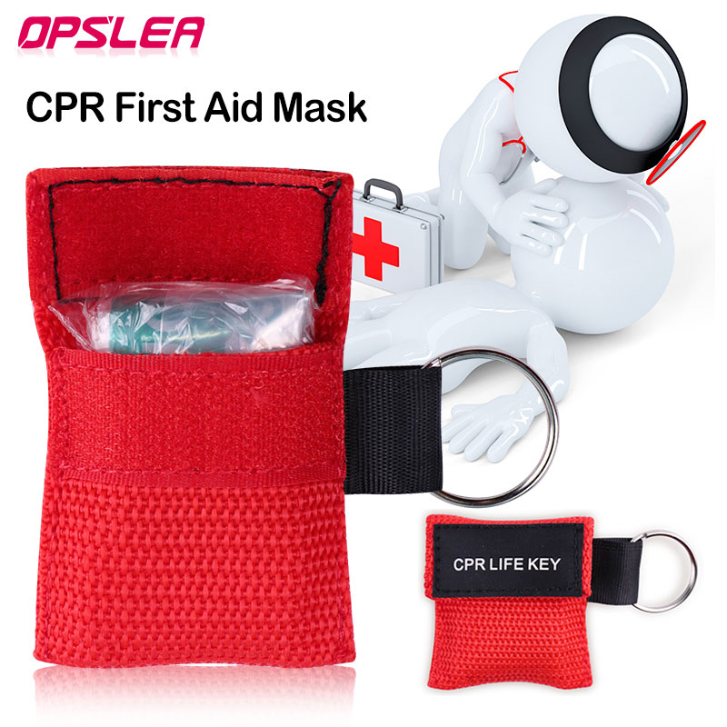 Health Wellness Gifts - 50 adet CPR resüsitatör maskesi taşınabilir