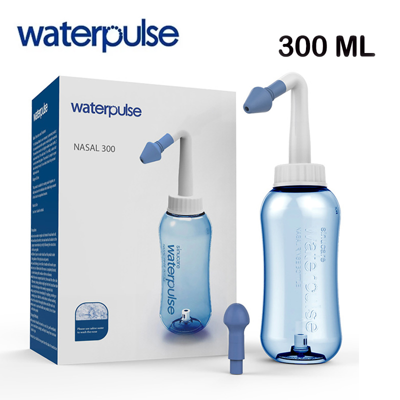Neti Pot Nasal Rinse - 300/500ML Su Darbeli Burun Yıkama Cihazı