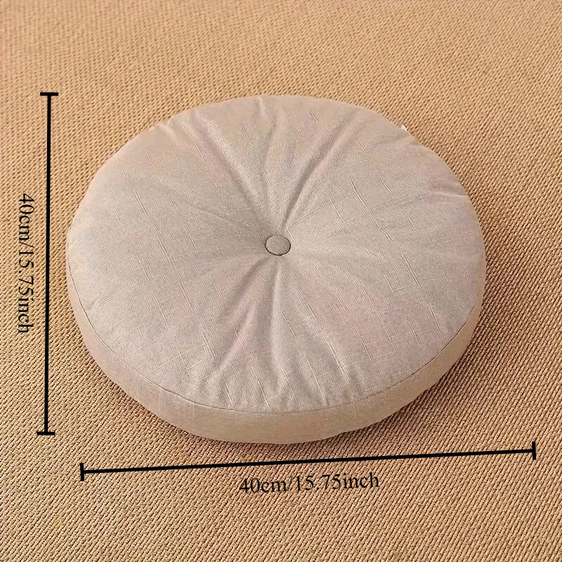Kalın Yuvarlak Minder, Yumuşak - Meditation Cushion Zafu incelemesi ve fiyatı