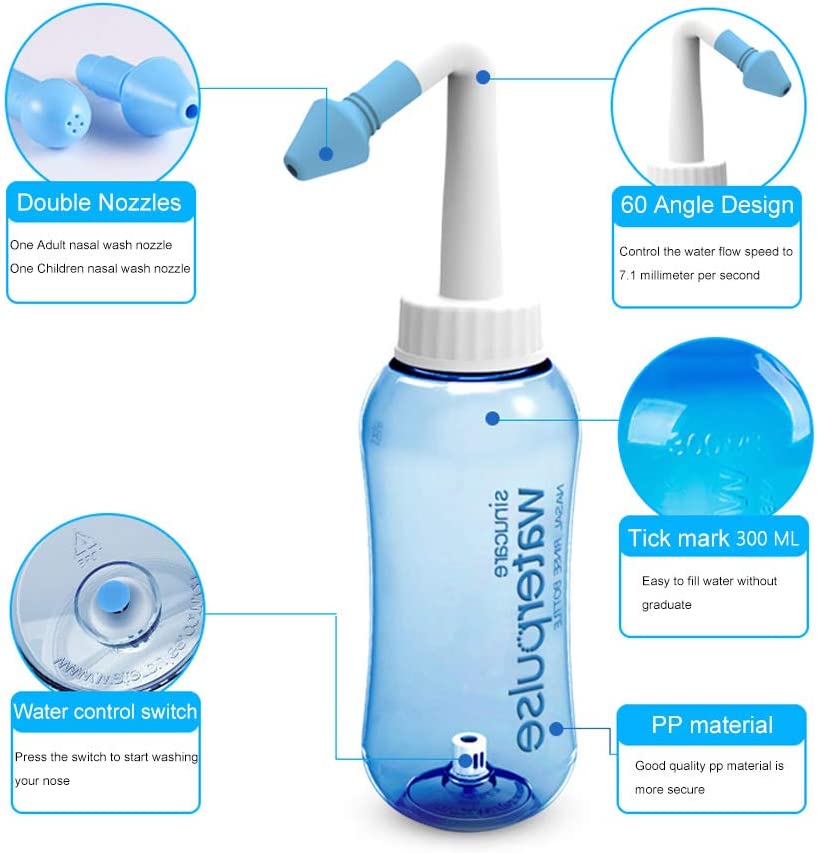 300/500ML Su Darbeli Burun Yık - Neti Pot Nasal Rinse incelemesi ve fiyatı