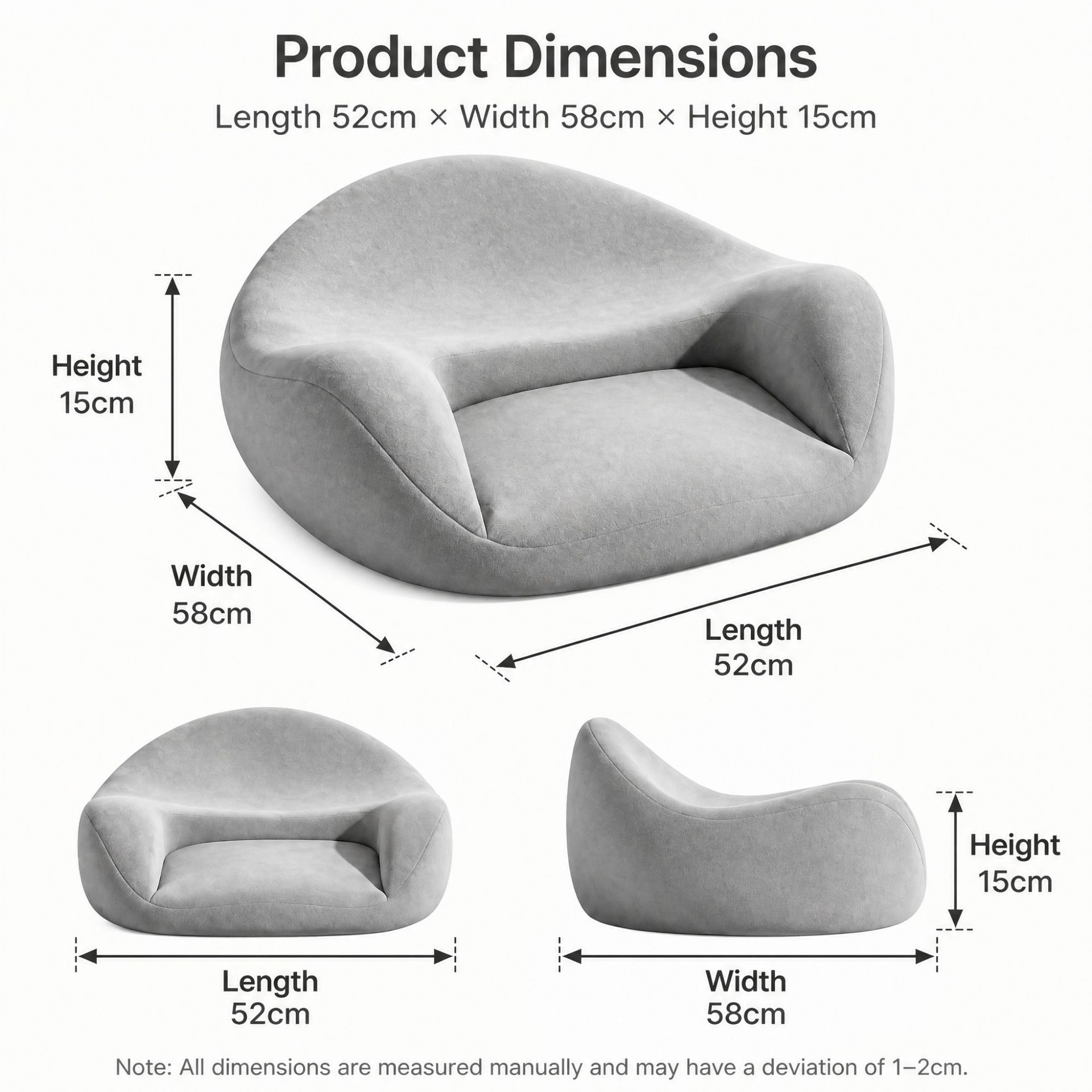 Ergonomik Destekli Hafızalı Kö - Meditation Cushion Zafu incelemesi ve fiyatı