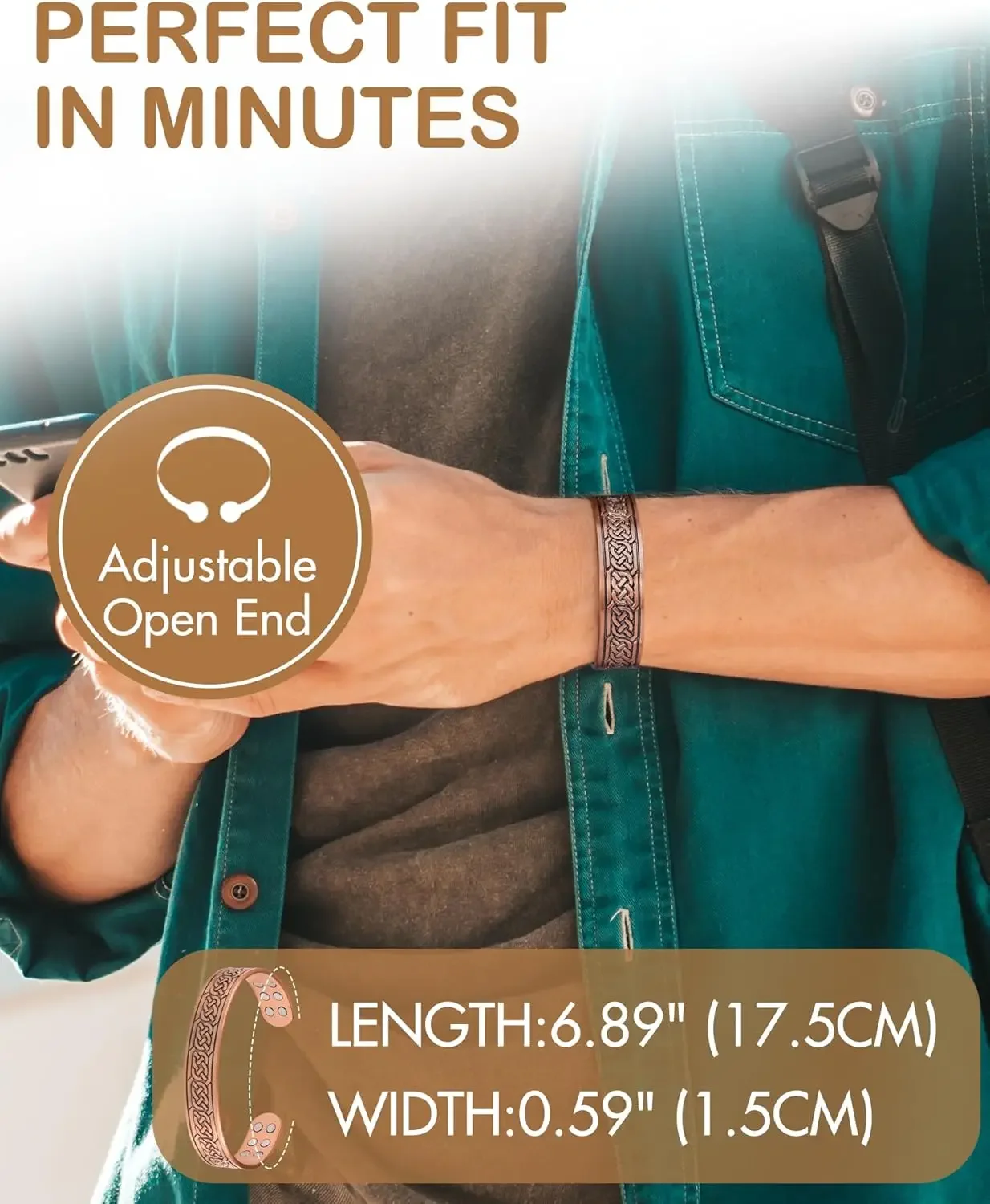 ARADOO Vintage Saf Bakır Manye - Health Wellness Gifts incelemesi ve fiyatı
